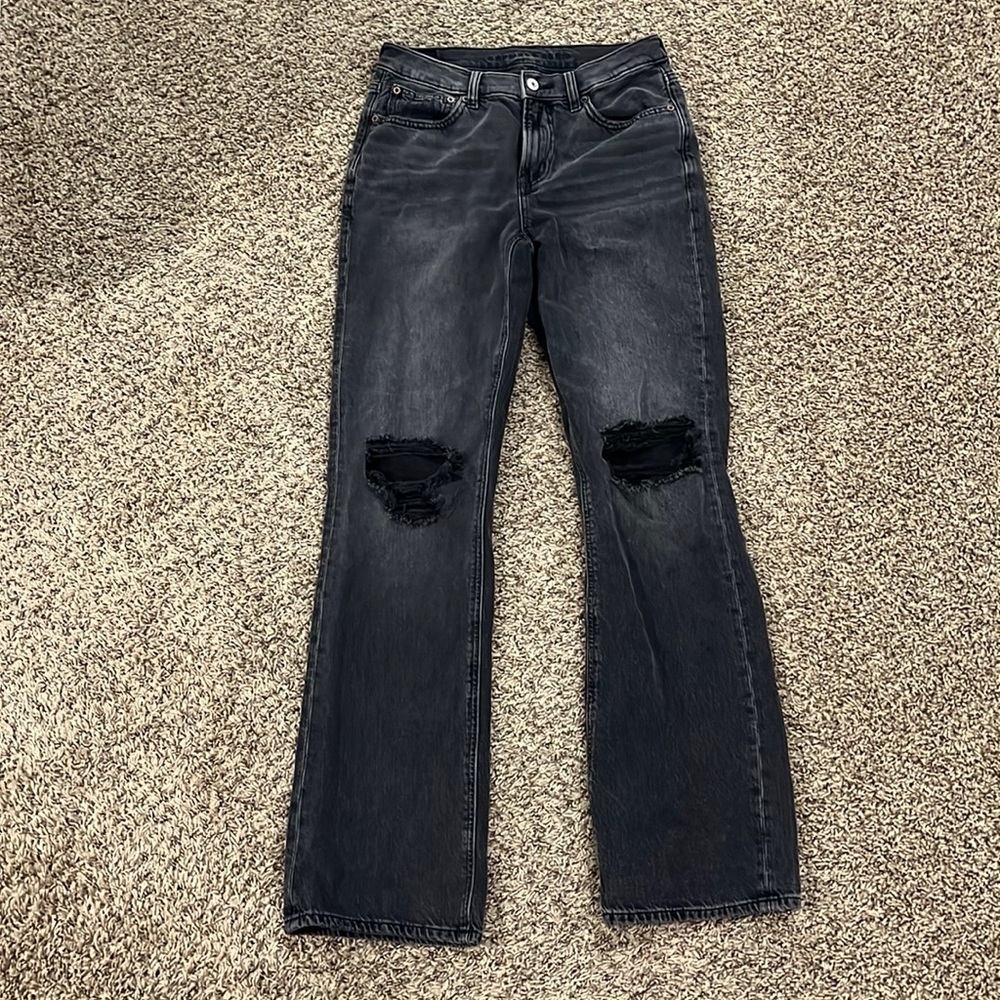 American Eagle 90s Boot Cut Black Jeans